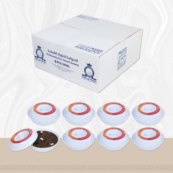 Mixed Bowls (2 Al masiya, 2 Sultaniya Black, 2 Sultaniya Red, 2 fig)